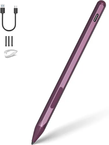 Vista 22 de Lápiz táctil para HP Envy X360 Pavilion X360 Spectre X360 Spectre X2 Envy X2 Recargable MPP 2.0 Lápiz táctil con inclinación activa con sensibilidad