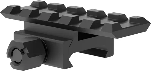 Vista 5 de Optics Riser Picatinny Rail Riser for Optic or Red Dot Riser Mount 0.5"/0.83“/1" Height 2.1“ Length 5-Slot