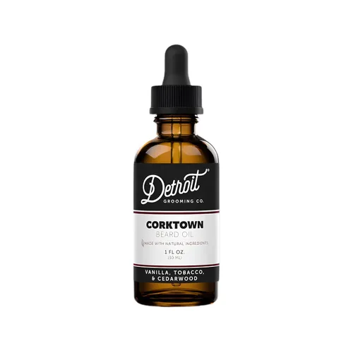 Vista 20 de Detroit Grooming Co. Aceite para barba 313 Fórmula natural, 1 oz