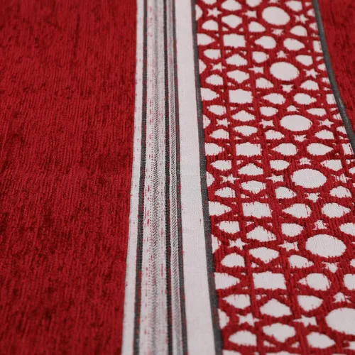 Vista 4 de Alfombra de oración musulmana y cuentas de oración con caja de regalo cilíndrica de diseño elegante, juego de regalo islámico de Eid Ramadán, tapete