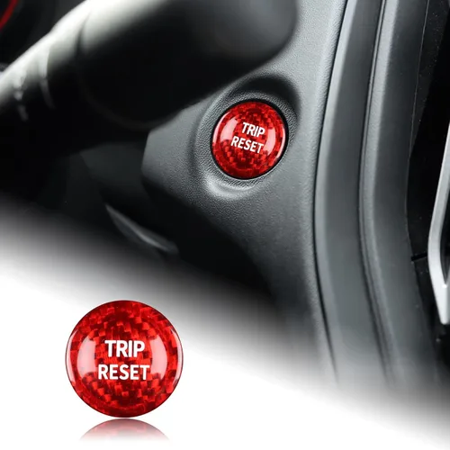 Vista 15 de AIRSPEED Fibra de carbono dura para Subaru WRX/WRX STI 2022 2023, para Subaru Crosstrek 2024, cubierta de consola central por encima del lado