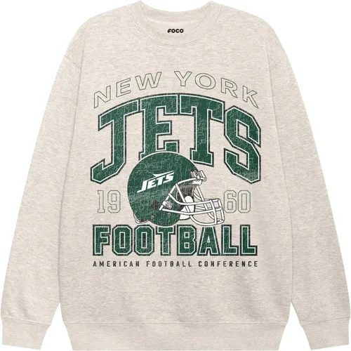 Vista 33 de FOCO Sudadera unisex de cuello redondo con logotipo de equipo universitario de la NFL