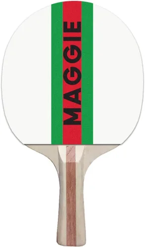 Vista 8 de Infusion Pala de ping pong de diseño clásico personalizado, impresión directa de 5 capas premium en raqueta de tenis de mesa