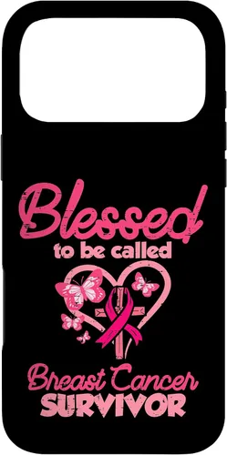 Vista 22 de Blessed Breast Cancer Survivor Awareness Christian Women Case for iPhone 17