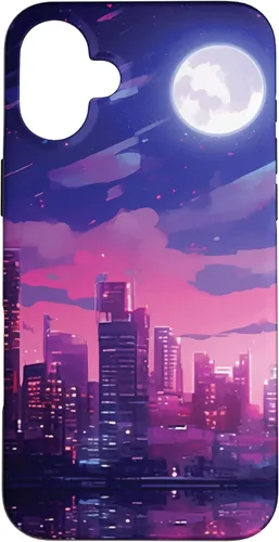 Vista 23 de Funda estética Kawaii de anime y manga de los años 80 y 90 para iPhone 16