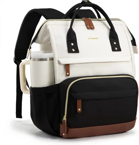 Vista 32 de LOVEVOOK Mochila para laptop para mujer, 15,6 pulg.