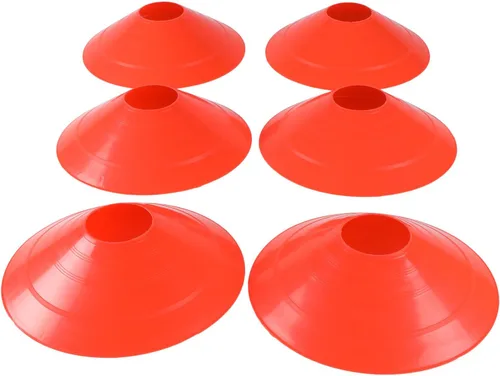 Vista 2 de Conos de entrenamiento para fútbol, baloncesto, práctica de fútbol, accesorios deportivos para entrenamiento de agilidad, paquete de 20/40/60
