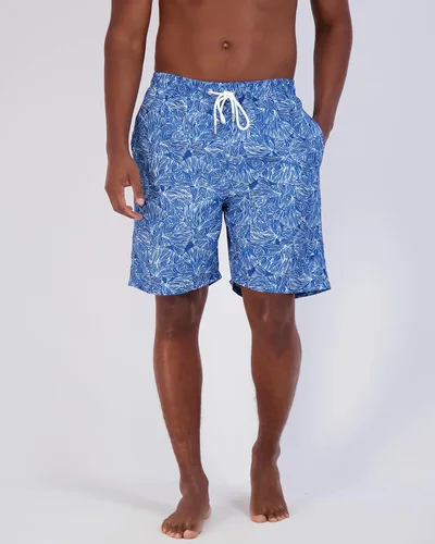Vista 2 de Real Essentials Paquete de 3 Traje de baño de secado rápido para hombre de 7 pulgadas con forro de malla (disponible en tallas grandes y altas)