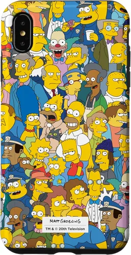 Vista 11 de The Simpsons Springfield Characters Print - Carcasa para iPhone 17