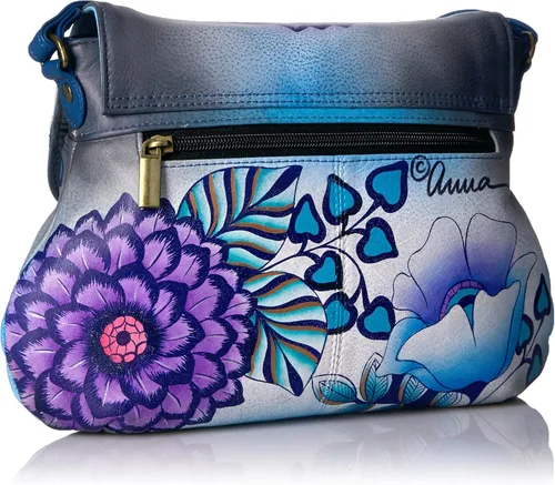 Vista 2 de Anna by Anuschka Medium Flap-Over Crossbody