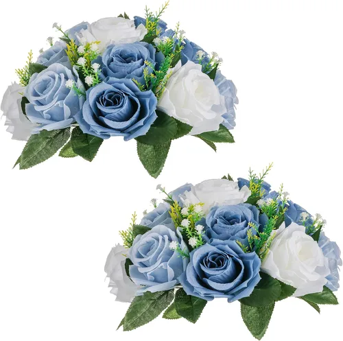 Vista 75 de NUPTIO Rosas Artificiales Negras Flores: Ramo de Flores Falsas Decoraciones de Halloween - 15 Cabezas Centros de Mesa de Rosas Artificiales con Base