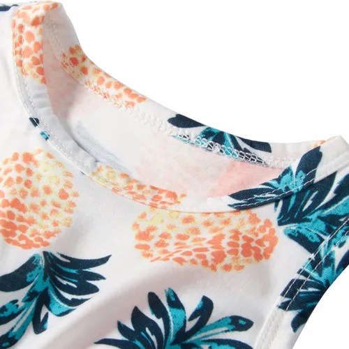 Vista 4 de Bustyle - Body de manga larga para bebé recién nacido, diseño floral, con diadema
