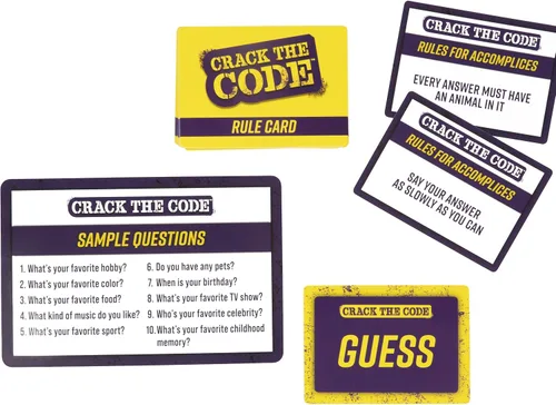 Vista 5 de WHAT DO YOU MEME? Crack the Code - Una familia de juegos de misterio para niños de deducción social