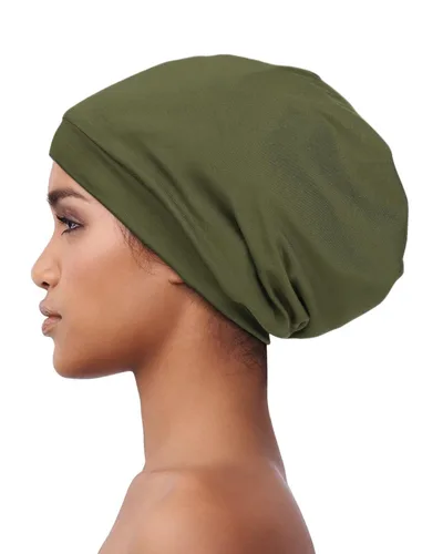 Vista 117 de Alnorm - Gorro con forro de satén y suave banda elástica para hombres y mujeres, talla única Se ajusta a la mayoría
