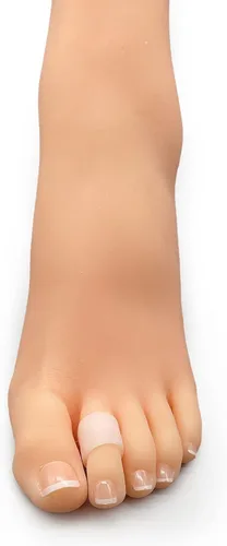Vista 2 de Pure Stride Tubos de gel para los pies, almohadillas profesionales para pies, protectores de cojín para dedos de martillo, juanetes, maíz, ampollas