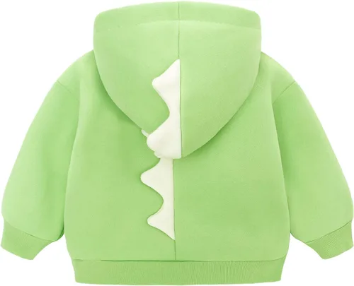 Vista 2 de famuka Sudadera con capucha lisa para bebé niño y niña