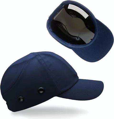 Vista 10 de Casco de béisbol azul océano de seguridad para hombres y mujeres