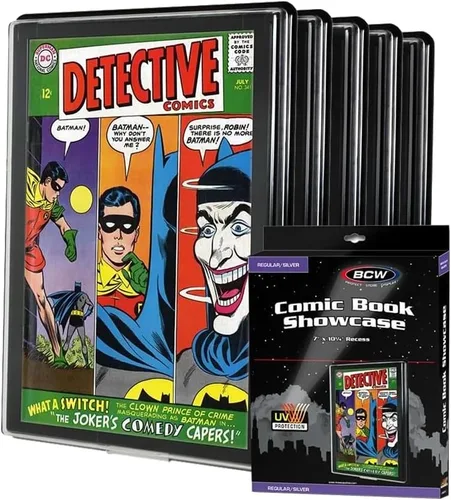 Vista 8 de BCW Marco de cómics con protección UV, edad moderna/actual, marco de exhibición de cómics, vitrina de cómics, portarretratos para cómics