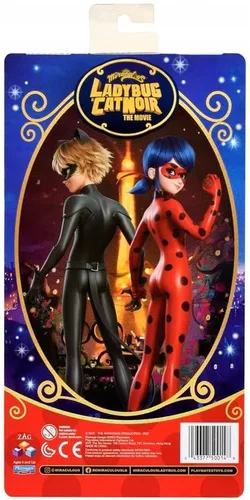 Vista 4 de Miraculous Muñeca de acción Cat Noir de Ladybug & Cat Noir de 11 pulgadas