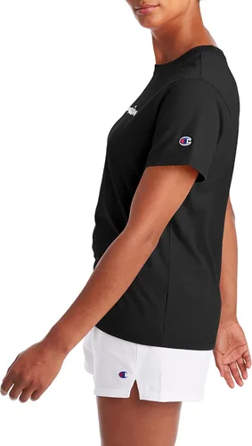 Vista 3 de Champion Classic - Camiseta de manga corta, diseño con texto "Left Chest Script