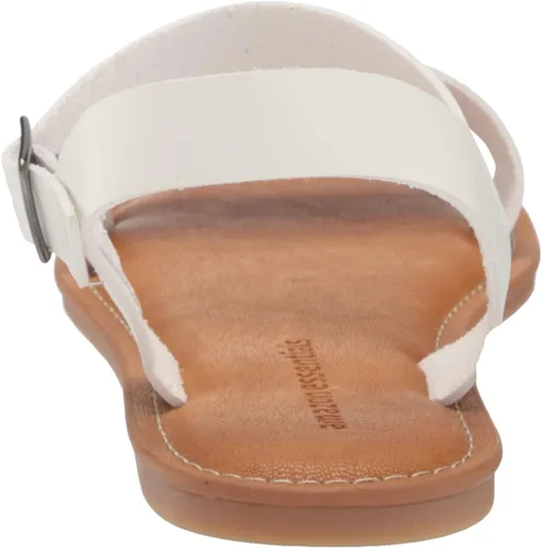 Vista 3 de Tienda Essentials womens Two Strap Buckle Sandal