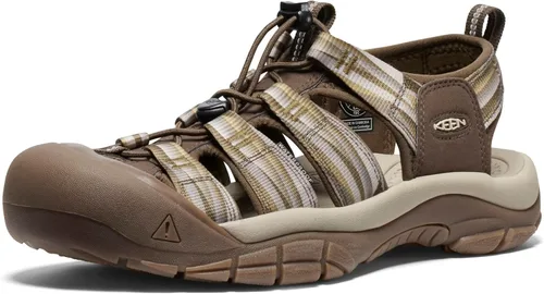 Vista 33 de KEEN Newport H2 Sandalias de punta cerrada para hombre Aleación/oro crema