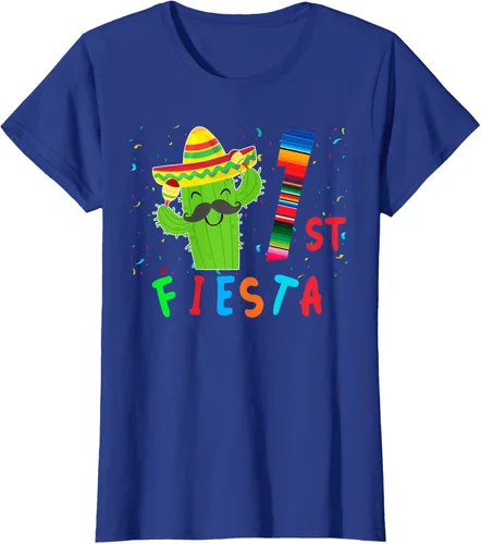Vista 89 de Camiseta mexicana para fiesta temática de cumpleaños a juego, Negro, S