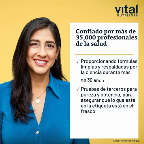 Vista 5 de Vital Nutrients Vitamina D3 5000 UI Suplemento de vitamina D para apoyar la absorción de calcio y la salud ósea Sin gluten, lácteos y soja