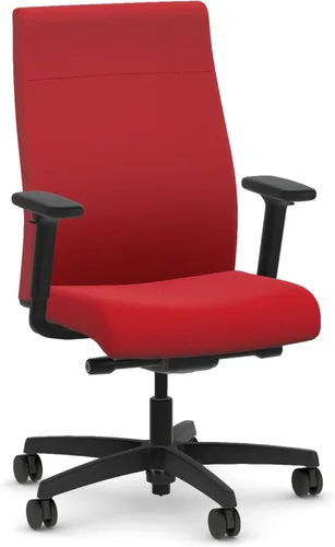 Vista 31 de HON Ignition 2.0 - Silla de oficina de tela, tapizada, brazos ajustables, silla de oficina ergonómica ejecutiva reclinable, con inclinación
