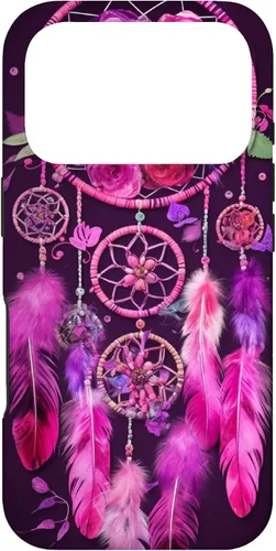 Vista 30 de Feather and Flower Dream Catcher Designed Case for iPhone 17