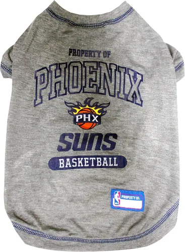 Vista 14 de Pets First Sudaderas con capucha y camiseta con licencia de la NBA para perros y gatos, Miami Heat, S