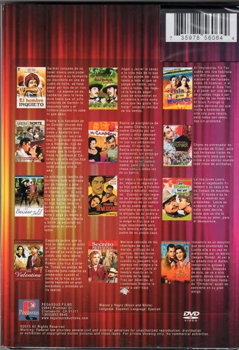 Vista 2 de Comediantes De Lujo "12 Peliculas Clasicas" El Hombre Inquieto & Arriba El Norte & El Baisano Jalil & La Valentina & Fuerte,audaz Y Valiente & Mi