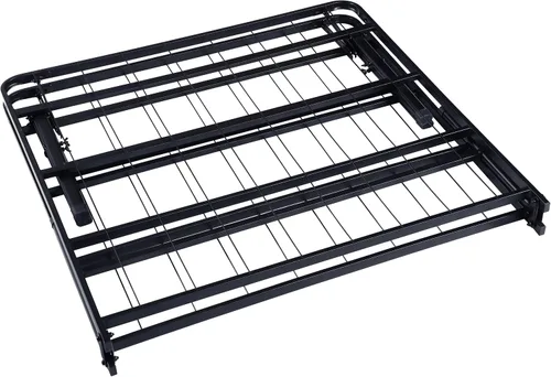 Vista 6 de Coaster Home Furnishings Mabel 305957T - Marco de cama de metal plegable de acero resistente de 14 pulgadas de alto, tamaño individual, color negro