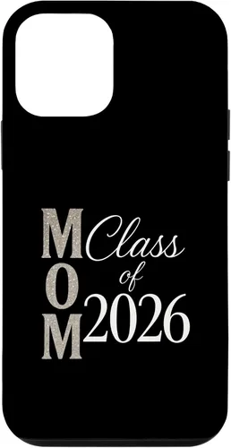 Vista 16 de MOM Class of 2026 - Graduate Proud Parent Case for iPhone 16