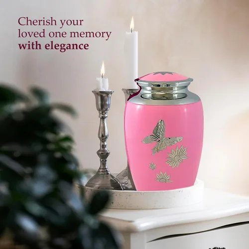 Vista 5 de Trupoint Memorials Urnas de cremación para cenizas humanas adultas y mujeres, urna decorativa de entierro para hombres y mujeres adultos, grande