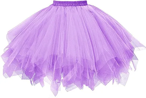Vista 85 de Falda tutú de ballet para disfraz de fiesta de mujer