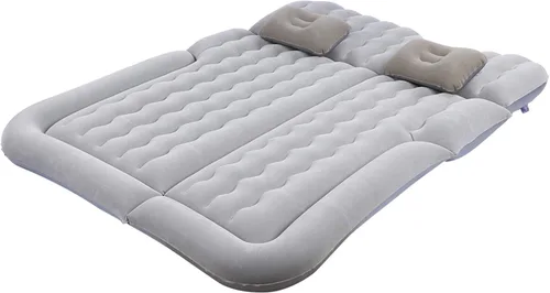 Vista 2 de Inflatable SUV Air Mattress with Electric Pump (Gray)