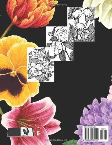 Vista 2 de Mandala Flowers Eccezionali Mandala da colorare (Italian Edition)