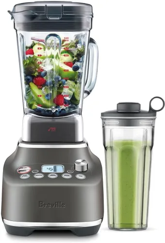 Vista 7 de Breville BBL920BST Super Q Licuadora de Grado Comercial para el Hogar, Acero Inoxidable Negro