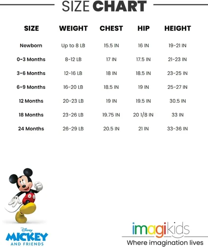 Vista 6 de Disney Winnie the Pooh Mickey Mouse - Mameluco sin mangas para bebé recién nacido a bebé