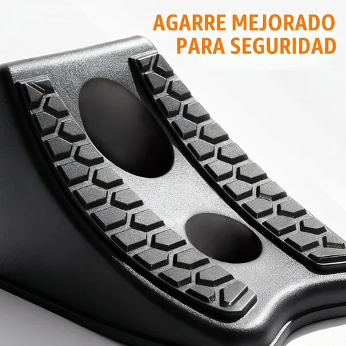 Vista 5 de TONDA Calzos de Rueda, Cuña de Rueda Resistente para Automóvil, Remolque de Viaje, RV - 8"×4.7"×4.7" - Paquete de 2, Negro