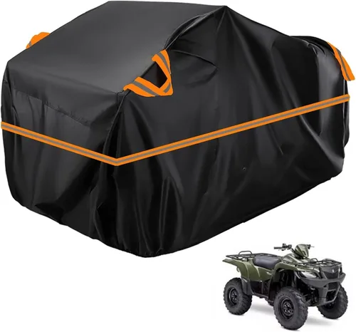 Vista 96 de Cubierta para ATV impermeable compatible con Arctic Cat H1 EFI TRV Cruiser 4x4 2011, cubierta de 210D para vehículos de 4 ruedas, cubierta para quad