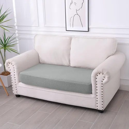 Vista 30 de hyha Fundas impermeables para sofá seccional, fundas de cojín Beige