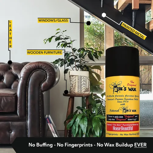 Vista 3 de The Original Bee's Wax Old World Formula - Esmalte para muebles, paquete de 2