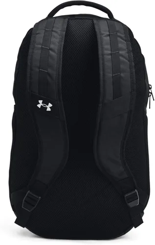 Vista 3 de Under Armour Mochila Hustle 6.0 unisex para adultos (002) Negro / Negro / Blanco