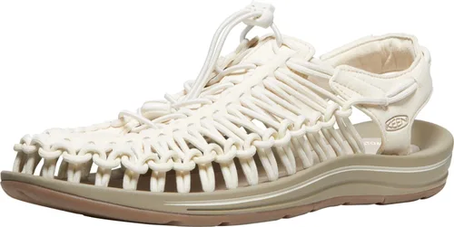Vista 29 de KEEN Sandalias clásicas Uneek de dos cuerdas para hombre Timberwolf/Plaza Taupe