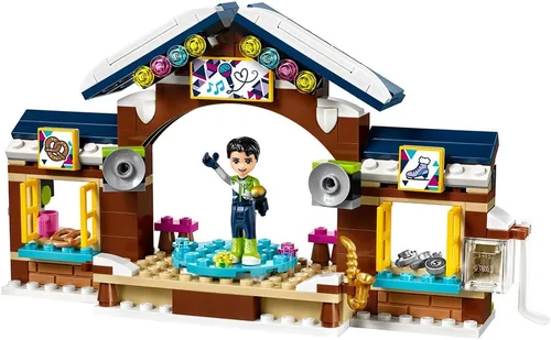 Vista 3 de LEGO Friends Snow Resort Ice Rink 41322 Kit de construcción (307 piezas)