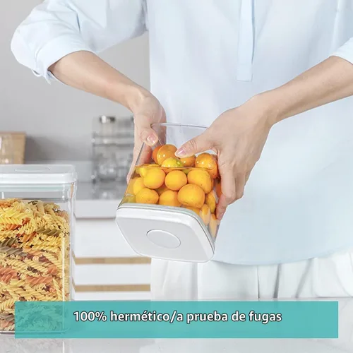Vista 4 de Ankou Contenedor Hermético para Almacenamiento de Alimentos - 0,32 QT (380ml) Pequeños Contenedores Emergentes con Tapa, Contenedores Apilables Sin