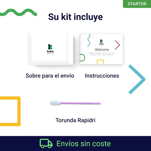Vista 7 de Prueba de ADN Koko para perros Starter - (Informes de razas y rasgos) - Actualizaciones sin costo