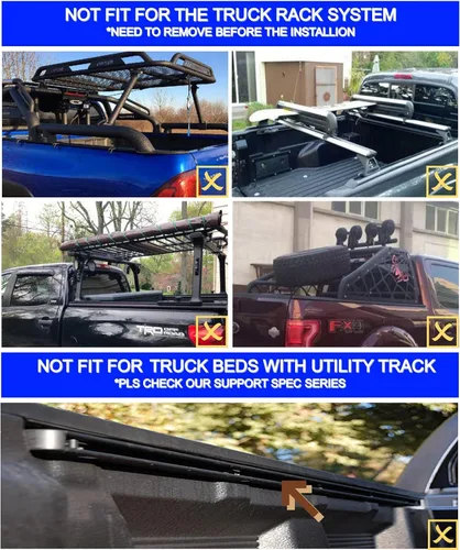 Vista 7 de Mamoru Cubierta enrollable suave para caja de camioneta de 6.5 pies compatible con Dodge Dakota 1997-2004 cubierta de vinilo Tonneau